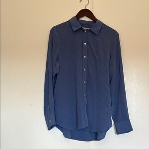 Everlane Women's Slate Blue Button Down Shirt